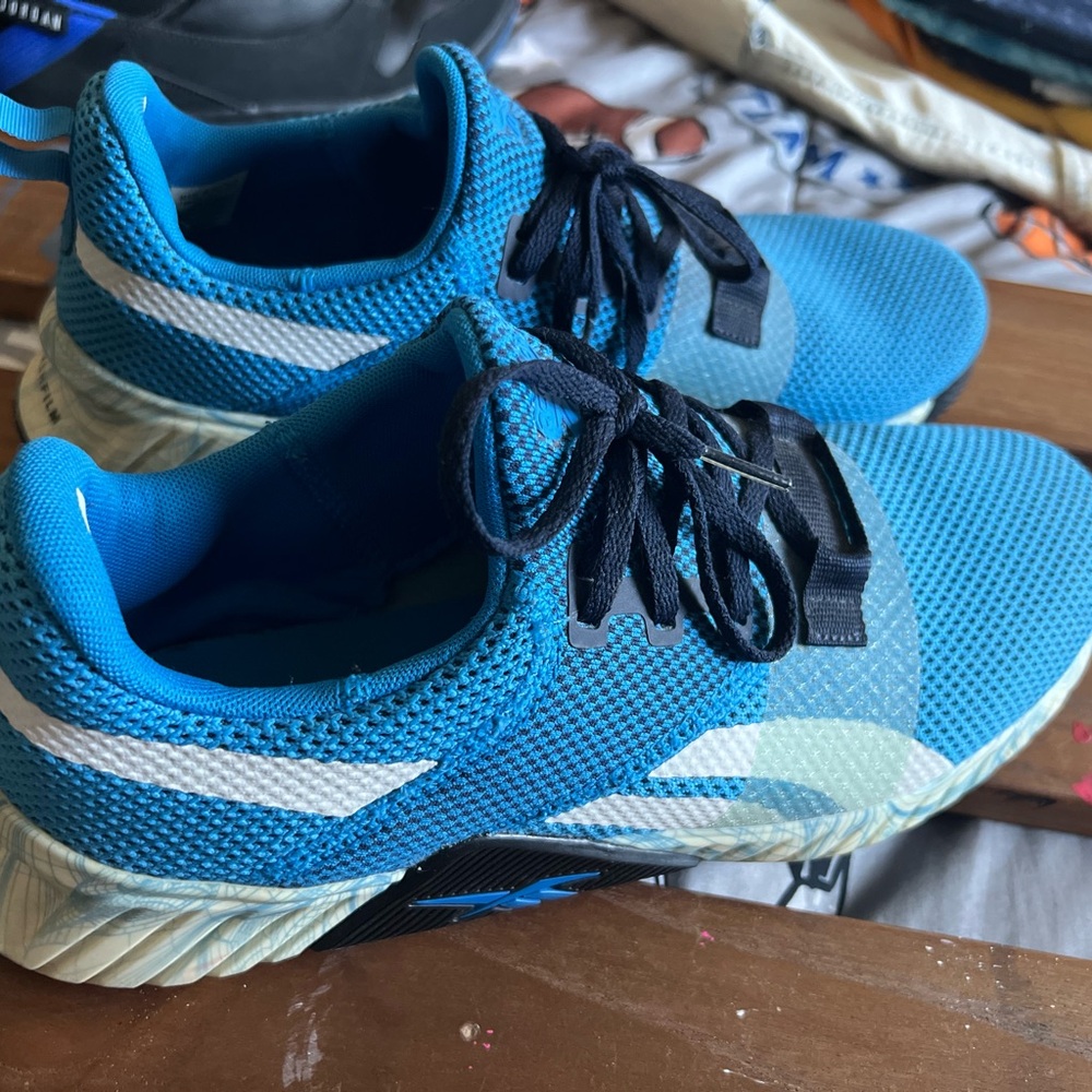 Reebok Blue and Black Sneakers Modern Athletic Design